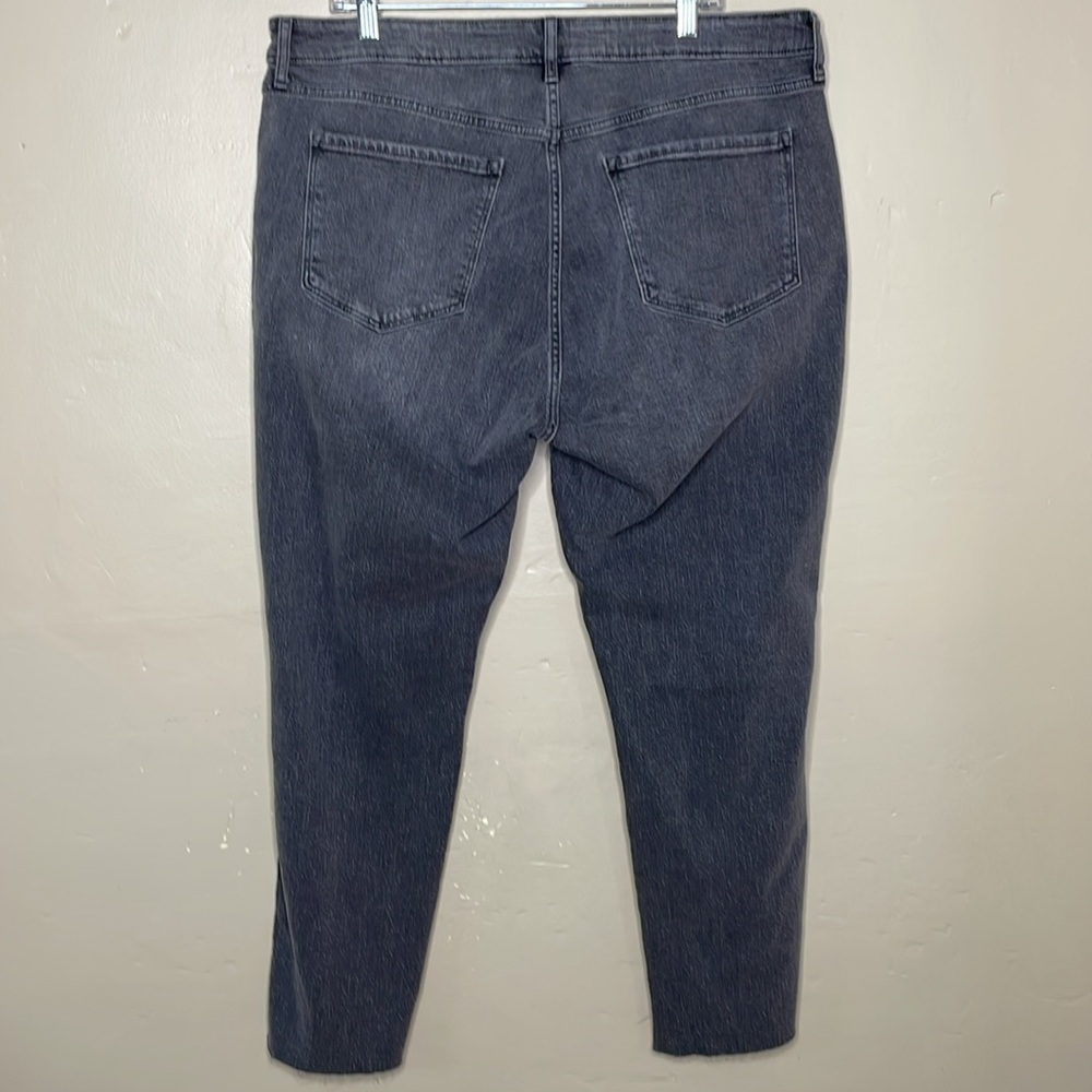 OLD NAVY Jeans Gray VINTAGE SLIM High Rise Secret Smooth Pockets Stretchy NWT 18 - Picture 2 of 12